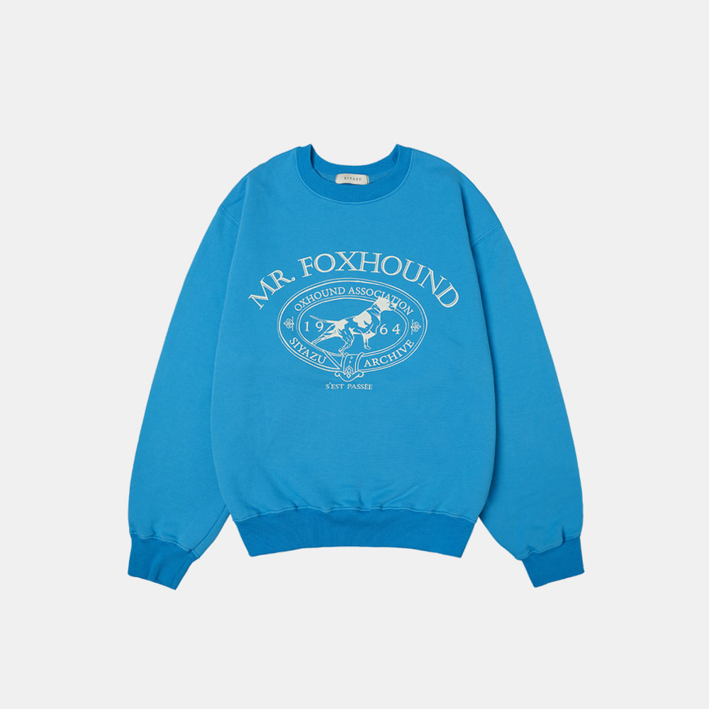 [10/5 예약발송] SI TP 5042 Foxhound Sweat shirt_Bright blue