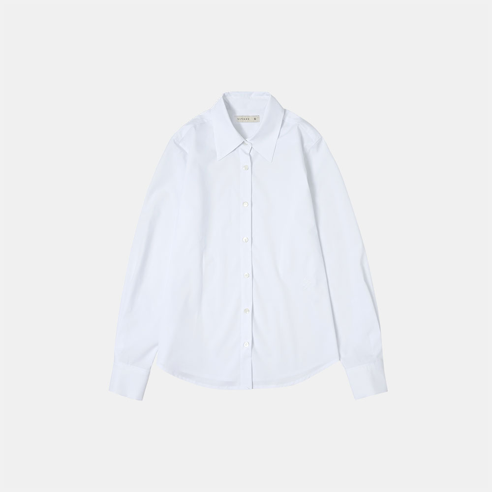 SITP5070 regular-fit signature shirt_White