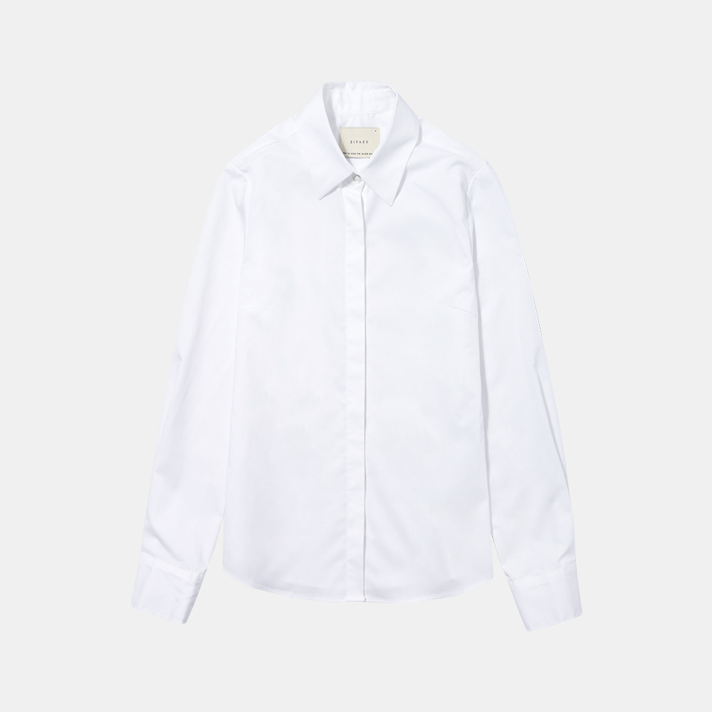SI TP 5052 classic regular-fit shirt_Ivory