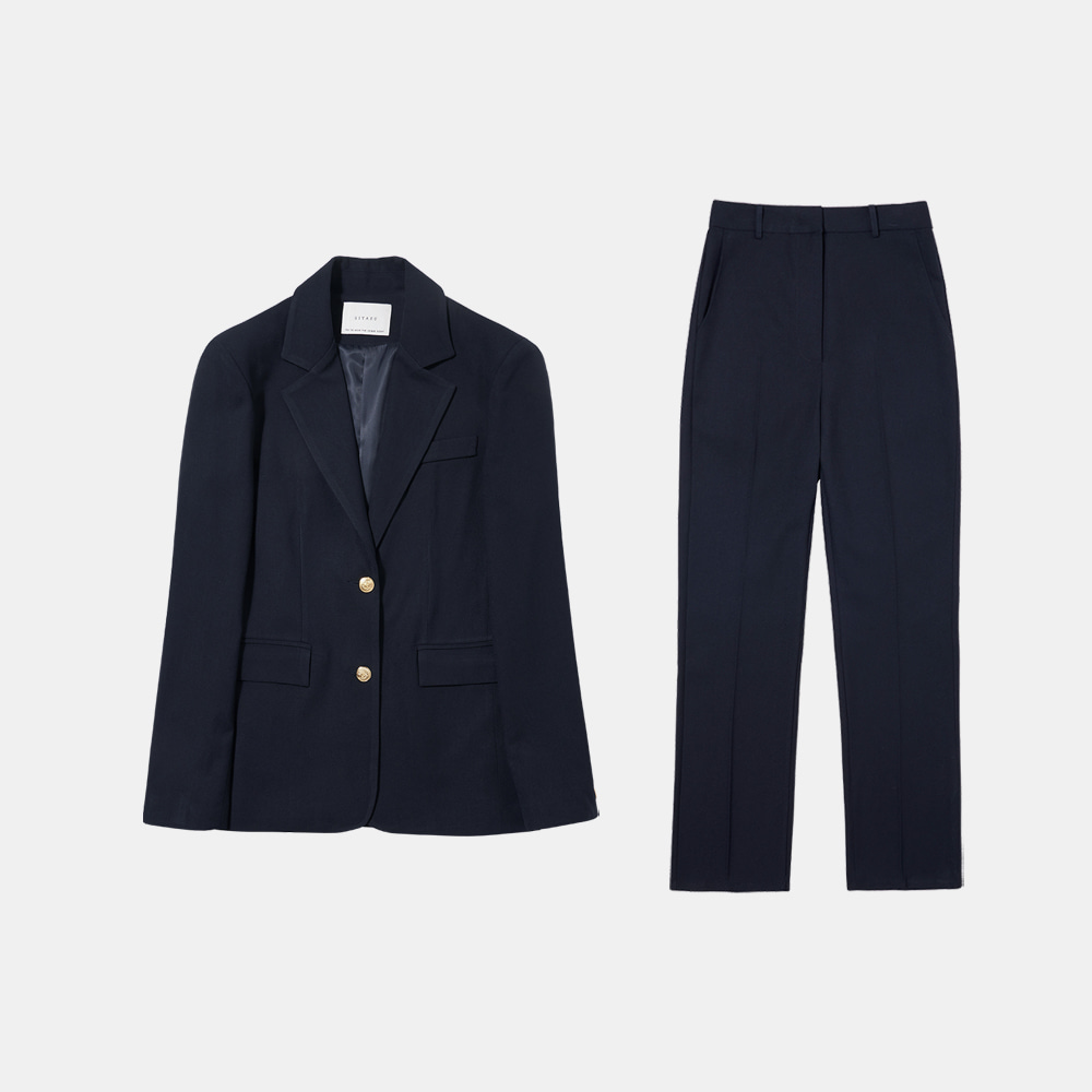 SI gold button tailored setup_Navy
