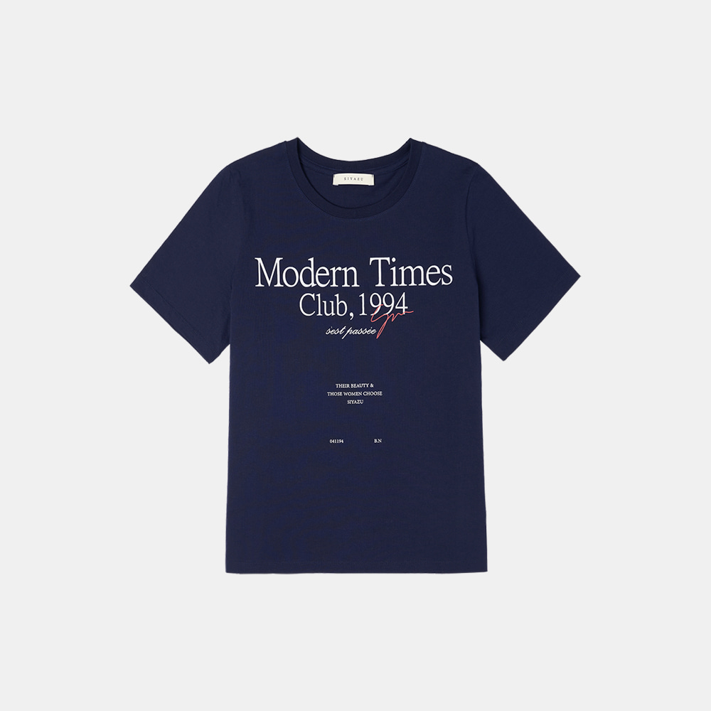 SITP5065 Modern Time T-shirt_Navy