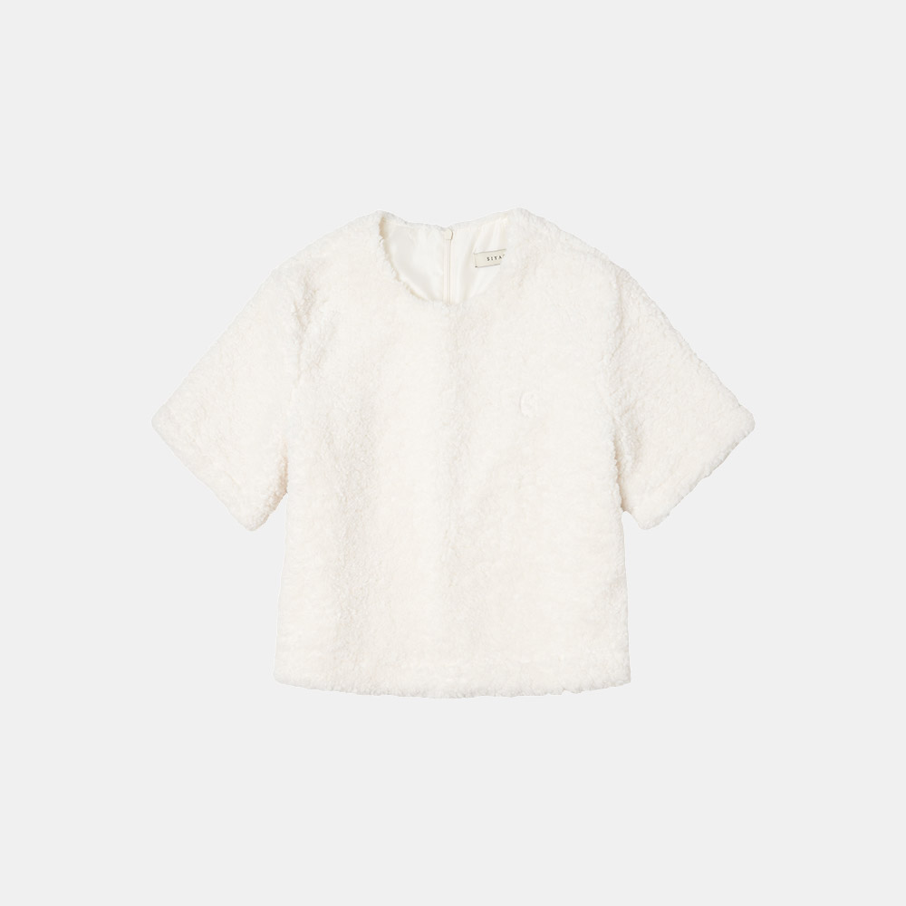 SITP5078 shearing top_Off white