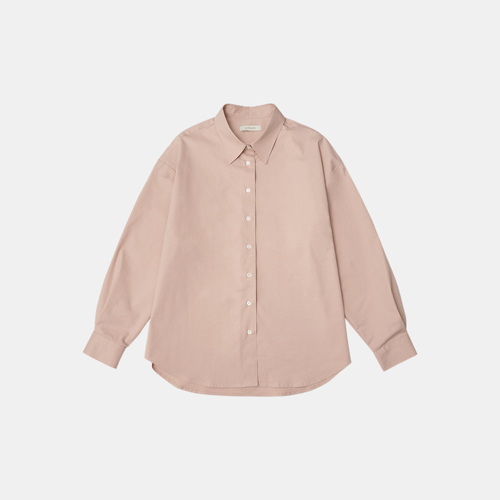SITP5143 오버핏 노블 셔츠_Light pink