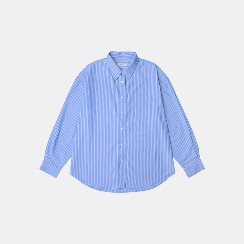 [7/31 예약발송] SITP5150 오버핏 라운지 ST 셔츠_Light blue ST